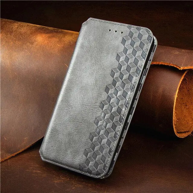 Magnetic Flip Leather Luxury Cover lbcase