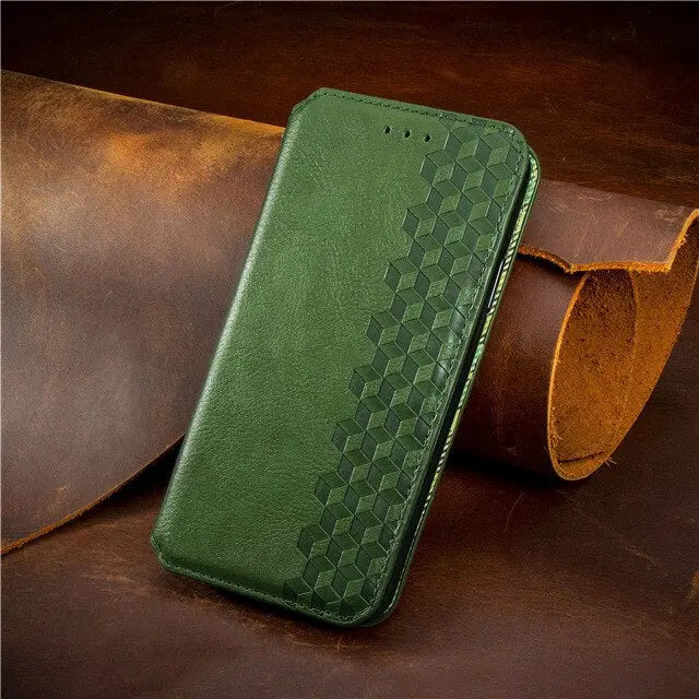 Magnetic Flip Leather Luxury Cover lbcase