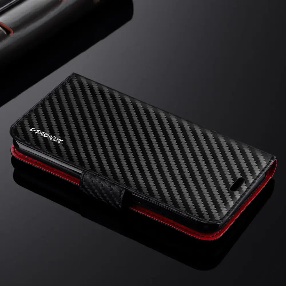Vintage Carbon Fiber Flip Case lbcase