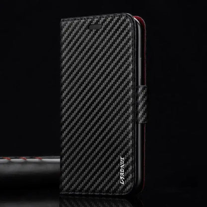 Vintage Carbon Fiber Flip Case lbcase