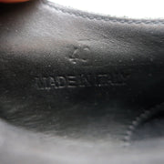 Rag & Bone Meli Flatform Brogues Black Perforated Leather Size 40