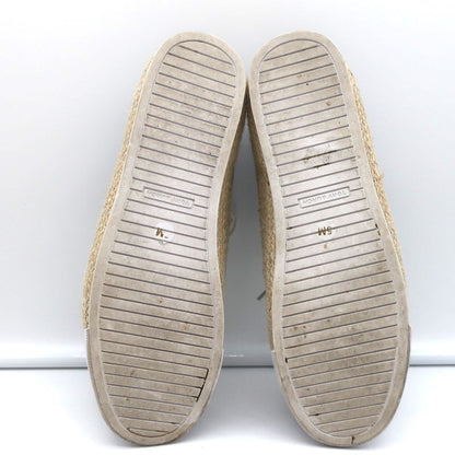 Tory Burch Platform Espadrille Sneakers Navy Canvas Size 5