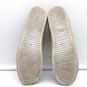 Tory Burch Platform Espadrille Sneakers Navy Canvas Size 5