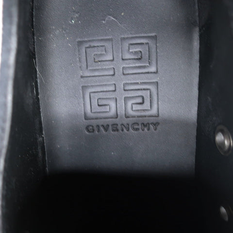 Givenchy City Low Top Sneakers Black Canvas Size 38.5