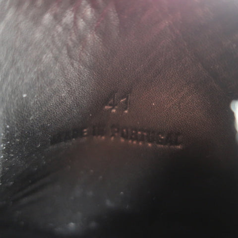 WANT Les Essentiels Derby Boots Menara Black Leather Size 41 Wedge Ankle Boots