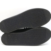 MM6 Maison Margiela High Top Platform Creeper Sneakers Black Leather Size 41