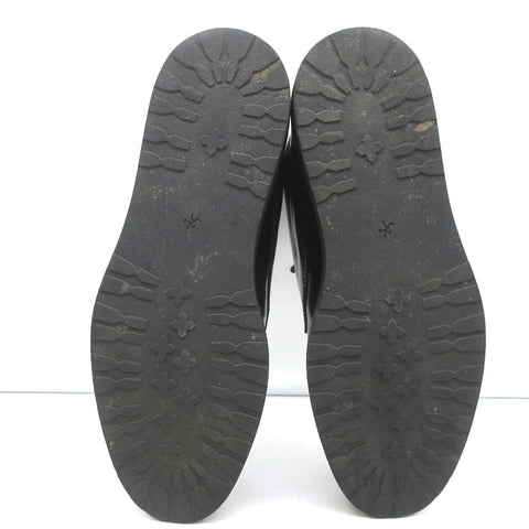 WANT Les Essentiels Derby Boots Menara Black Leather Size 41 Wedge Ankle Boots