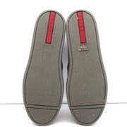 Prada Sport Slip-On Sneakers Gray Wool Felt Size 37.5