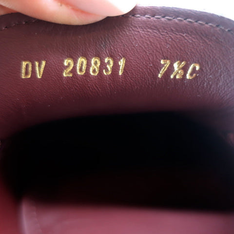 Salvatore Ferragamo Rolo Gancini Loafers Burgundy Leather Size 7.5C NEW