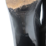Coach Onnette Turn Lock Boots Black Leather Size 6