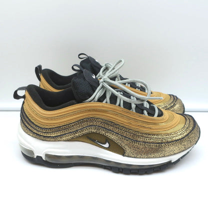 Nike Air Max 97 Sneakers Metallic Golden Gals Size 8.5 DO5881-700