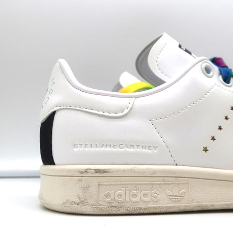 Stella McCartney x Stan Smith Vegan Sneakers White/Rainbow Size 5.5