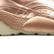 Stella McCartney Eclypse Sneakers Rose Gold Metallic Faux Leather Size 38 NEW