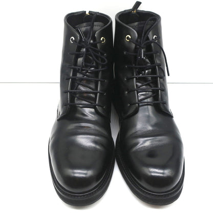 WANT Les Essentiels Derby Boots Menara Black Leather Size 41 Wedge Ankle Boots