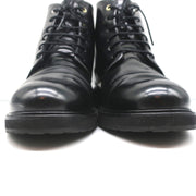 WANT Les Essentiels Derby Boots Menara Black Leather Size 41 Wedge Ankle Boots