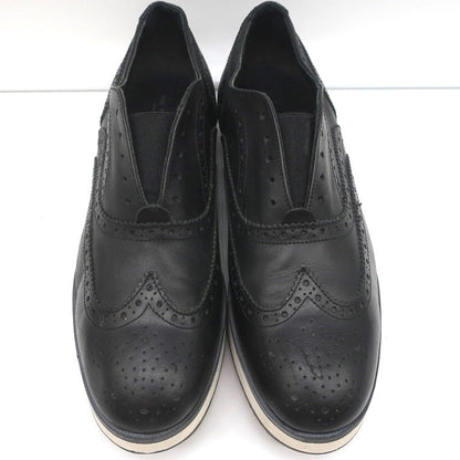 Rag & Bone Meli Flatform Brogues Black Perforated Leather Size 40
