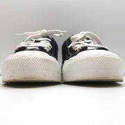 Givenchy City Low Top Sneakers Black Canvas Size 38.5