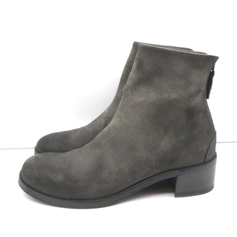 Marsell Listo Ankle Boots Gray Suede Size 39 NEW