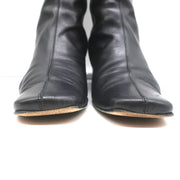 Coach Onnette Turn Lock Boots Black Leather Size 6