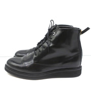 WANT Les Essentiels Derby Boots Menara Black Leather Size 41 Wedge Ankle Boots