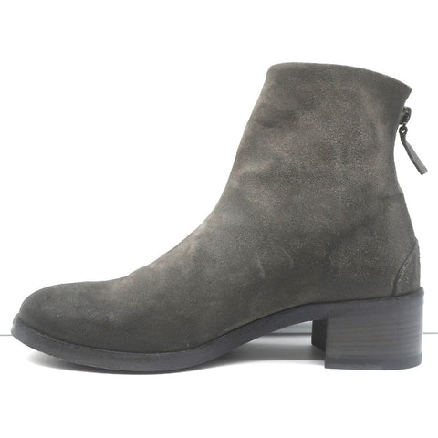 Marsell Listo Ankle Boots Gray Suede Size 39 NEW