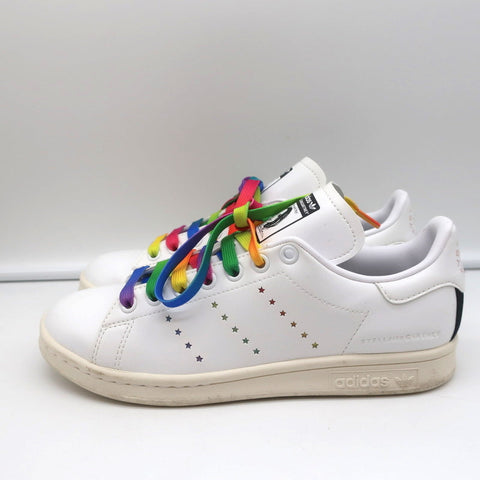 Stella McCartney x Stan Smith Vegan Sneakers White/Rainbow Size 5.5