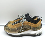Nike Air Max 97 Sneakers Metallic Golden Gals Size 8.5 DO5881-700