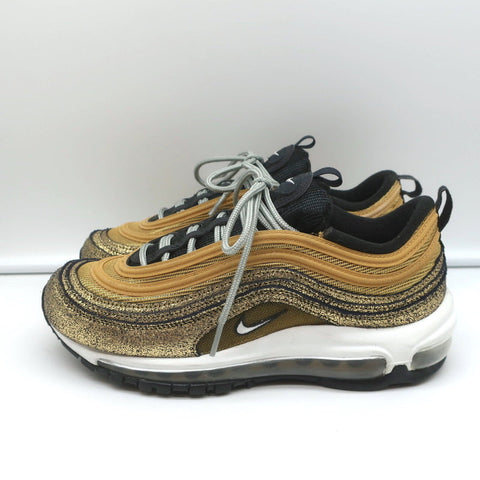 Nike Air Max 97 Sneakers Metallic Golden Gals Size 8.5 DO5881-700