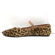 Loeffler Randall Leonie Soft Ballet Flats Leopard Print Velvet Size 9