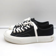 Givenchy City Low Top Sneakers Black Canvas Size 38.5