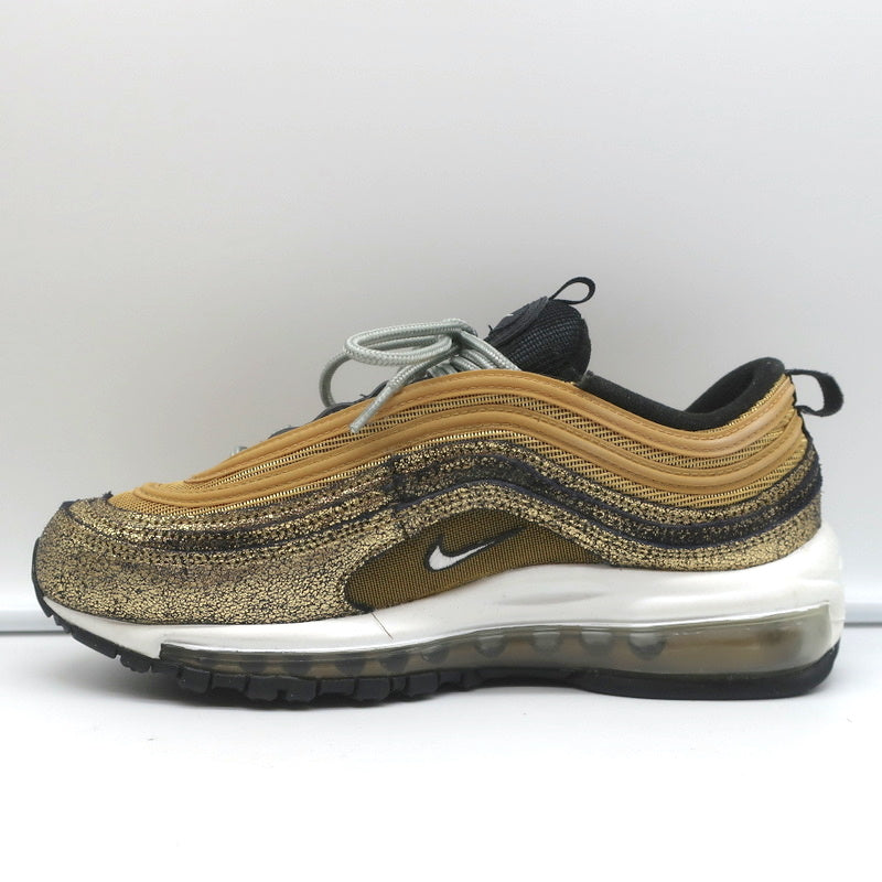 Nike Air Max 97 Sneakers Metallic Golden Gals Size 8.5 DO5881-700