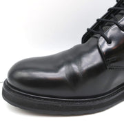WANT Les Essentiels Derby Boots Menara Black Leather Size 41 Wedge Ankle Boots