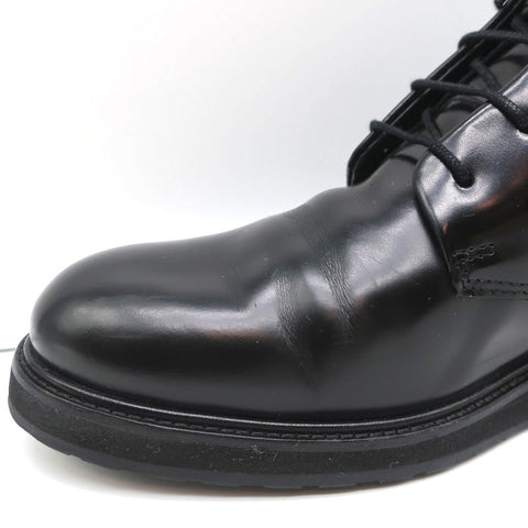 WANT Les Essentiels Derby Boots Menara Black Leather Size 41 Wedge Ankle Boots