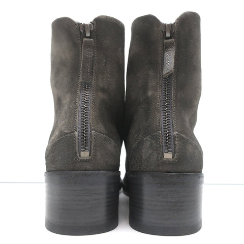 Marsell Listo Ankle Boots Gray Suede Size 39 NEW