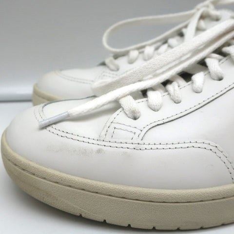 Veja V-12 Low Top Sneakers Extra White Leather Size 40 US 9