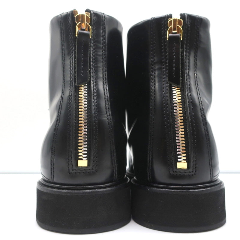 WANT Les Essentiels Derby Boots Menara Black Leather Size 41 Wedge Ankle Boots