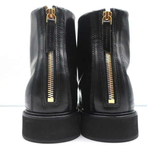 WANT Les Essentiels Derby Boots Menara Black Leather Size 41 Wedge Ankle Boots