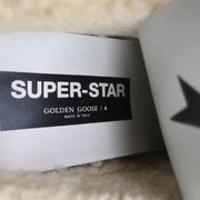 Golden Goose Superstar Sabot Shearling Sneakers Leopard Print Calf Hair Size 37