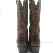 1883 by Lucchese Savannah Cowboy Boots Dark Brown Leather Size 11