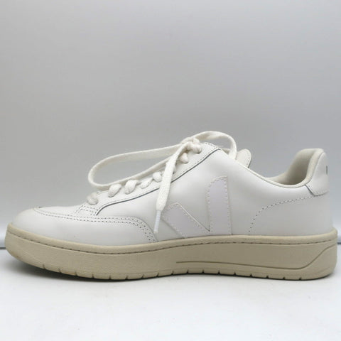 Veja V-12 Low Top Sneakers Extra White Leather Size 40 US 9