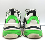 Balenciaga Triple S Sneakers White/Black/Neon Green Size 37