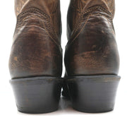 1883 by Lucchese Savannah Cowboy Boots Dark Brown Leather Size 11