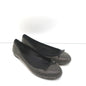 Saint Laurent Dance Ballet Flats Black Studded Leather Size 37.5