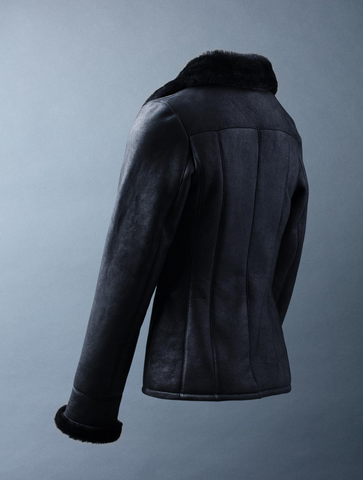 Women's Aviator Sheepskin Shearling Jacket